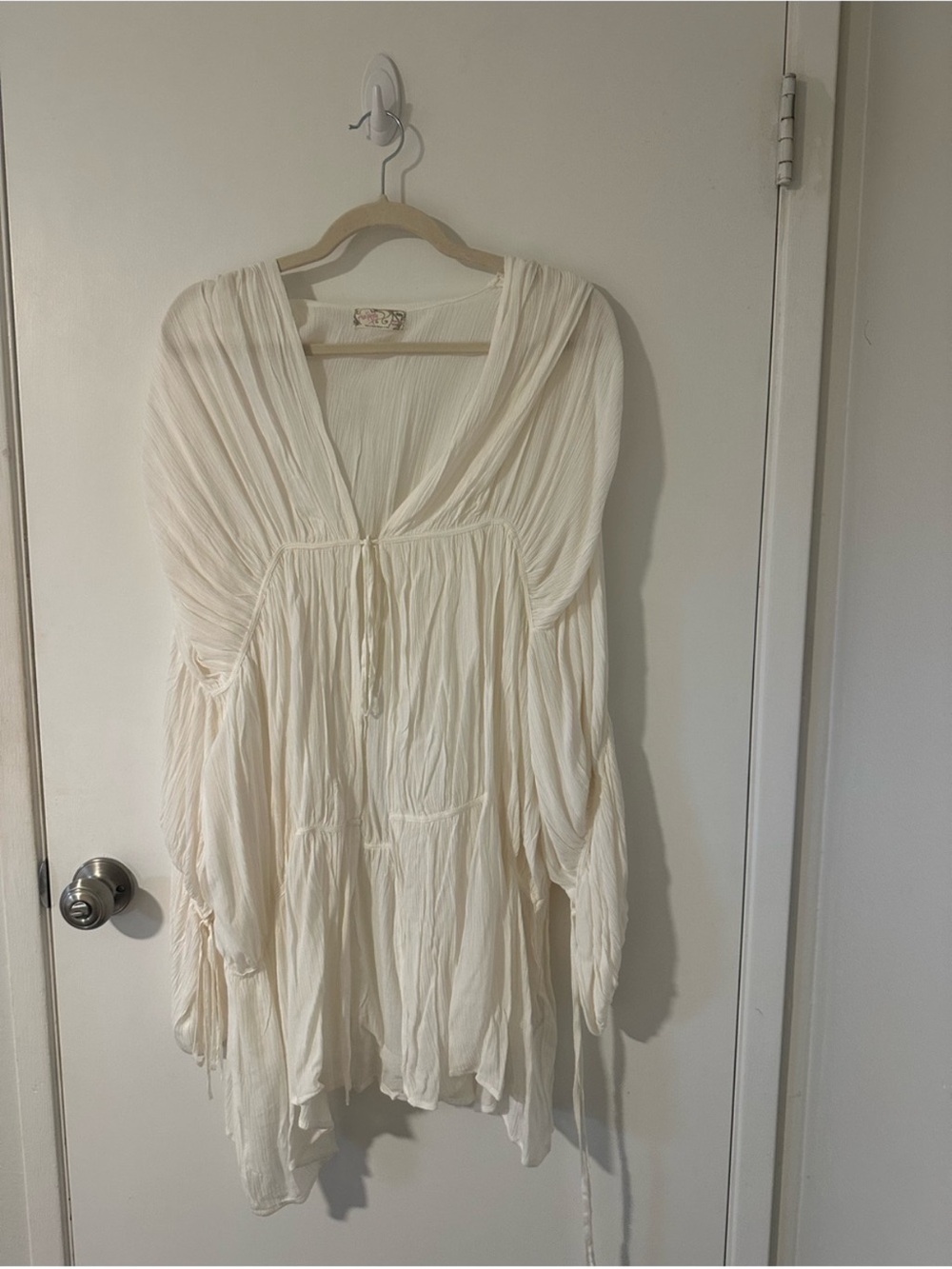Free People Juliet Duster (Ivory/off-white) - one size S M L - Picture 4 of 5